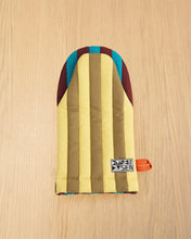 Striped Oven Mitt in Dragonfly
