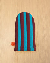 Striped Oven Mitt in Dragonfly