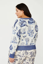 Cori Cardigan in Manhunt Toile