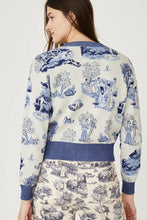 Cori Cardigan in Manhunt Toile