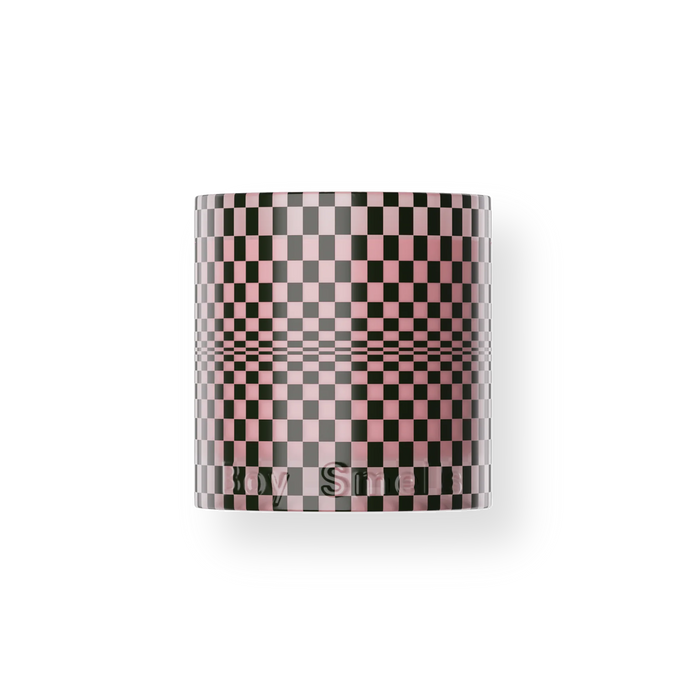 Festive Checker Hinoki Fantôme 8.5oz Candle