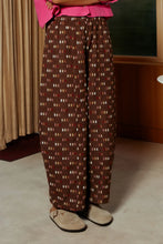 Grant Trouser Chocolate Jacquard