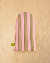 Striped Oven Mitt in Ladybug
