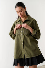 Collared Shirt in Olive