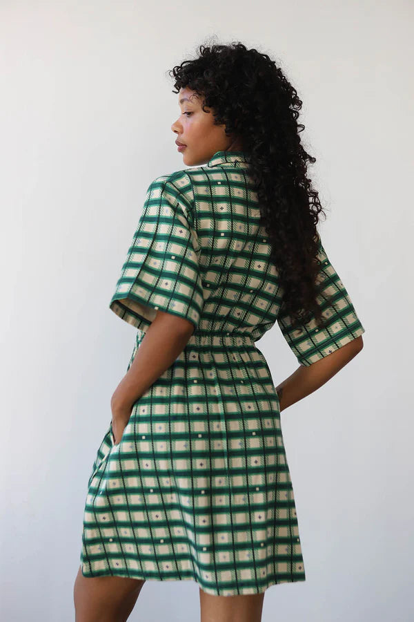 Noble Utility Dress in Plaid Noble Utility Dress in Plaid