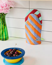 Pumpernickel Striped Oven Mitt