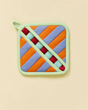 Pumpernickel Striped Pocket Potholder