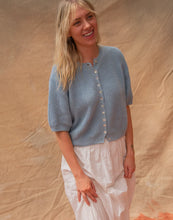 Coastal Cardigan in Light Blue
