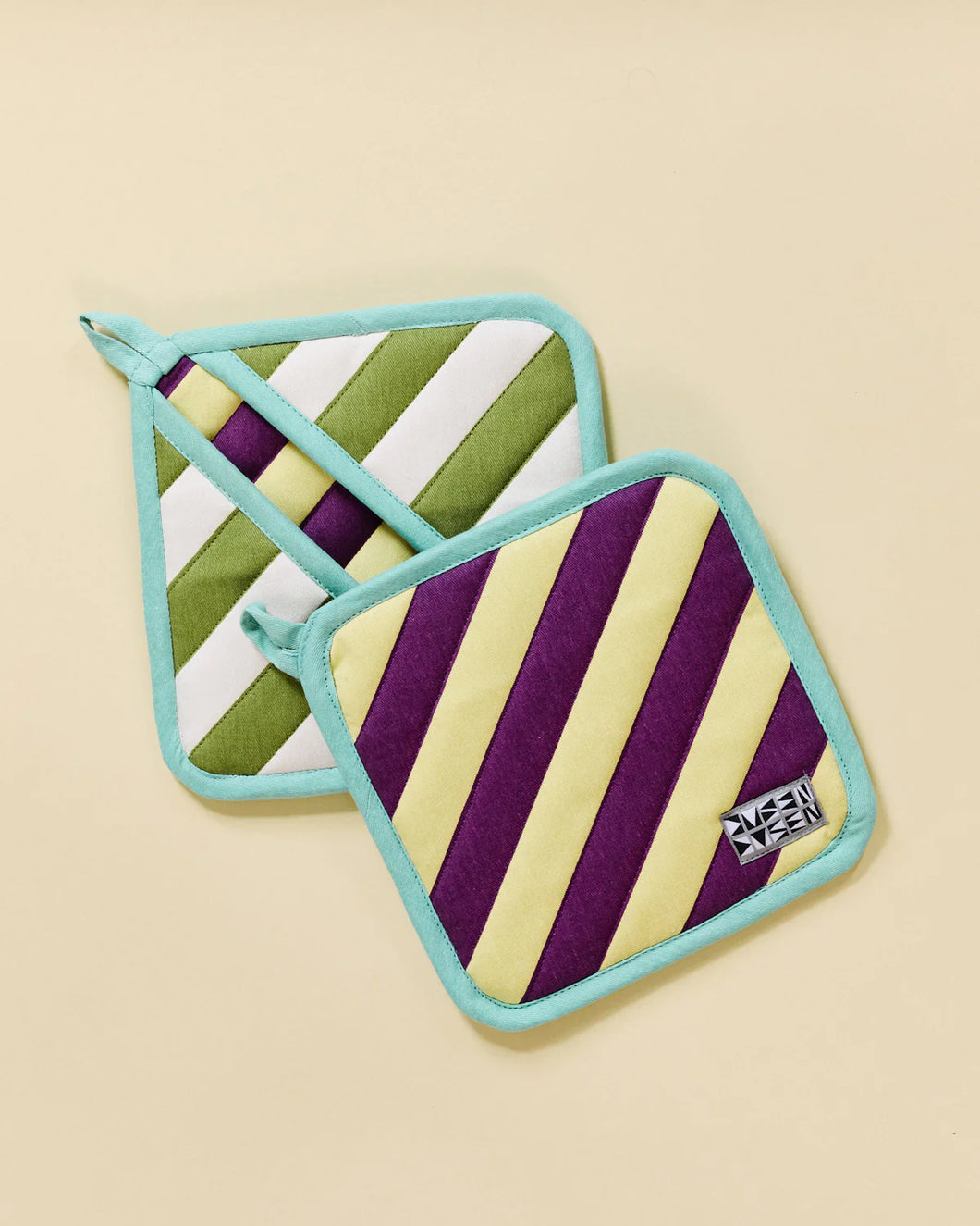 Sourdough Striped Pocket Potholder