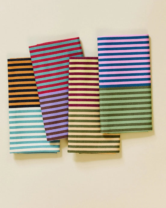 Duo Stripe Napkins-Set of 4