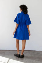 Utility Dress in Cobalt