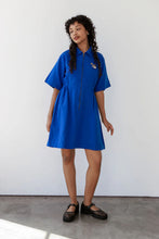 Utility Dress in Cobalt