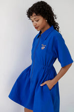 Utility Dress in Cobalt