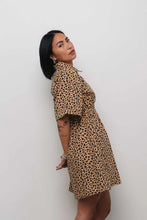 Utility Dress in Leopard