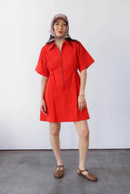 Utility Dress in Paprika