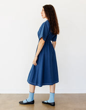 Long Utility Dress in Navy