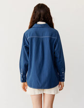 Collared Shirt in Navy