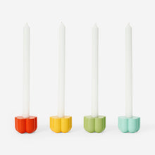 Poppy Candle & Incense Holder: Green