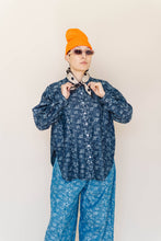 Floral Chambray Button Up