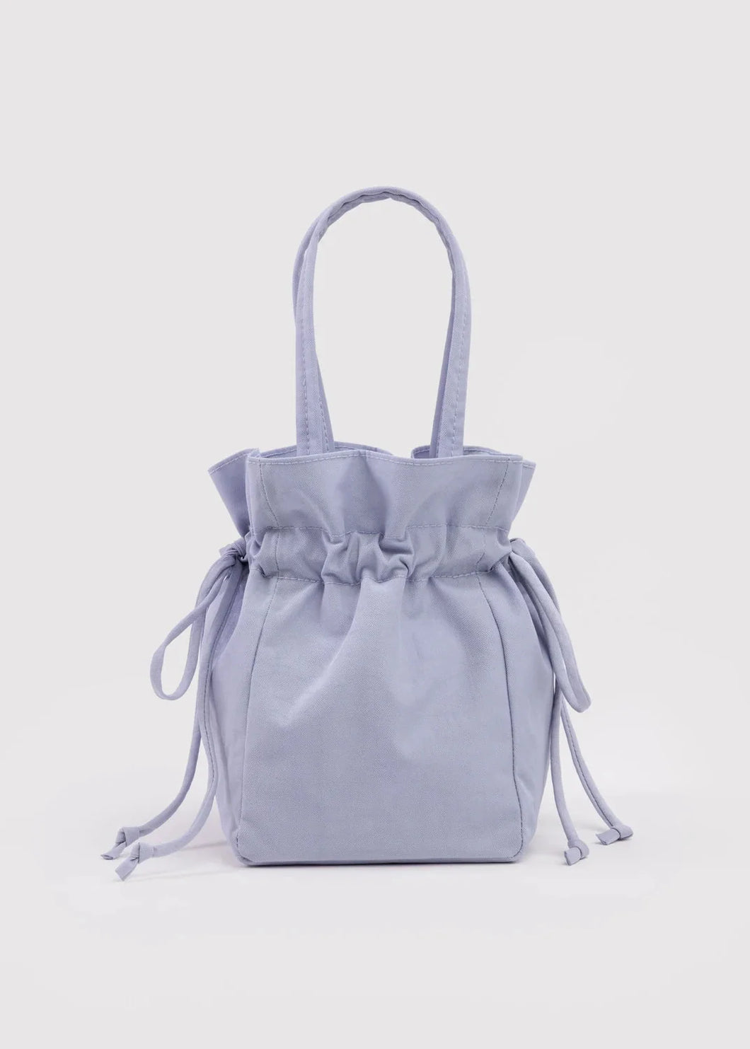 Nylon Drawstring Bag in Mist