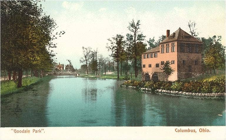 Postcard OH-238 Goodale Park, Columbus