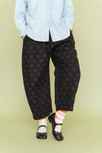 Black Polka Dot Balloon Pant