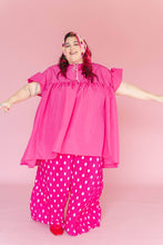 Hot Pink Mini Mushroom Dress