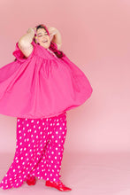 Hot Pink Mini Mushroom Dress