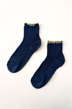 The Petite Ruffled Modal Socks