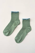 The Petite Ruffled Modal Socks