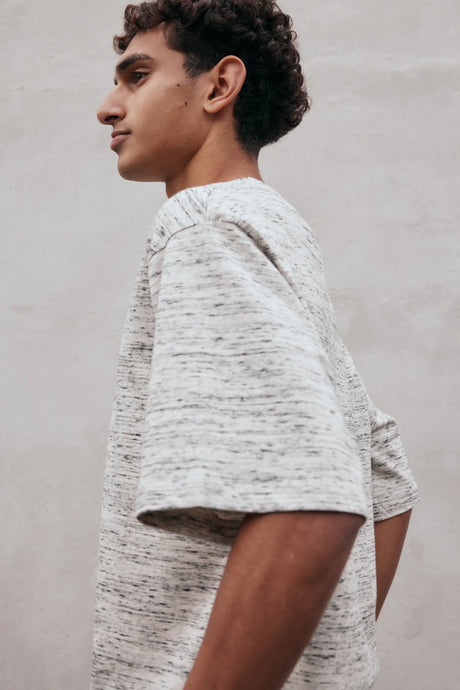 Box Tee in Marble