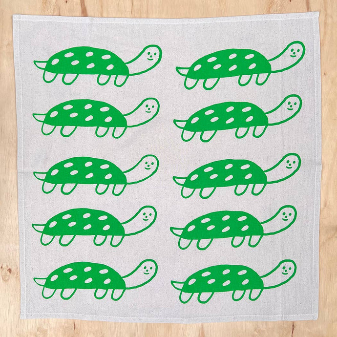 Turtle tea towel