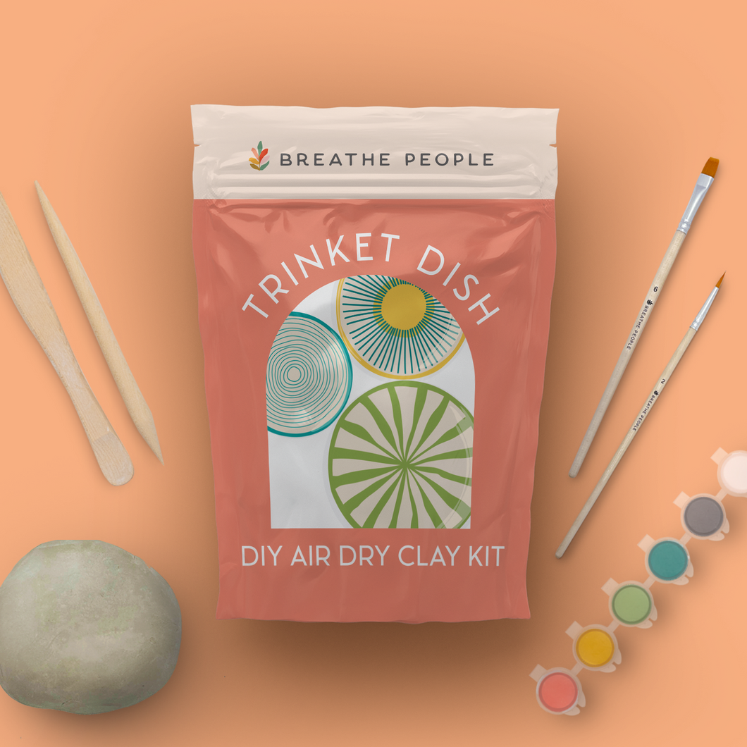 DIY Craft Clay Kit- Make Your Own Trinket Dish- Analog Fun