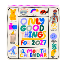 PREORDER 2027 Only Good Things 12-Month Wall Calendar