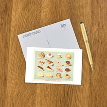 Postcard FO-585 Variety of Fancy Pastries