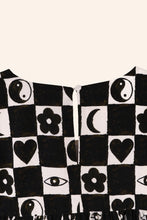 Calendula Dress in Checkerboard