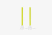 Dusen Dusen Taper Candles (Set of 2): Yellow