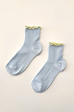 The Petite Ruffled Modal Socks