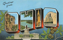 Postcard OH-405 Greetings from Ohio