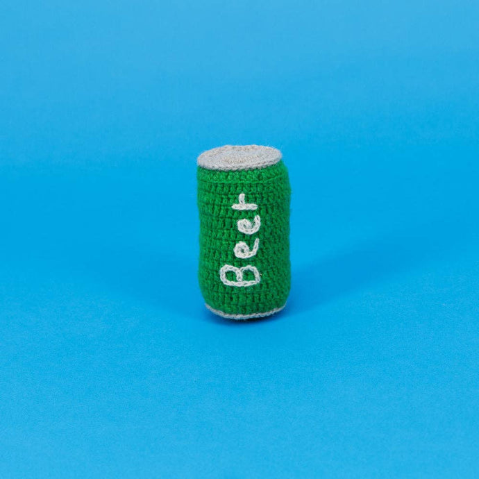 Hand Knit Beer