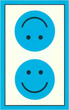 Magnet SZ-50 Blue Opposed Happy Faces