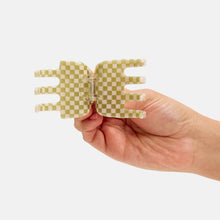 Ursa Claw in Olive Check