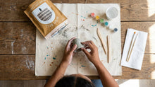 DIY Craft Clay Kit- Make Your Own Wish Bell- Air Dry Clay