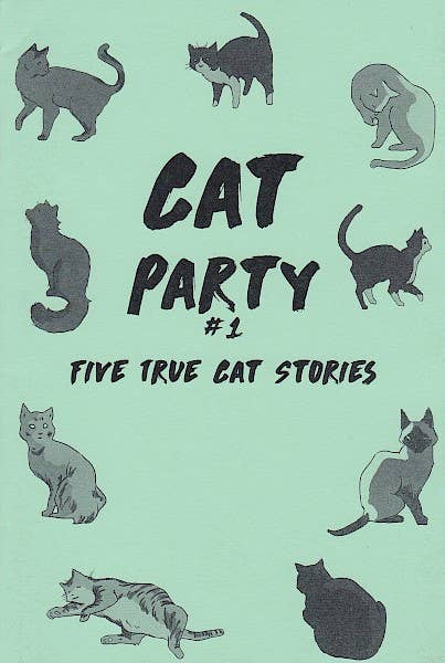 Cat Party Zine #1: Five True Cat Stories