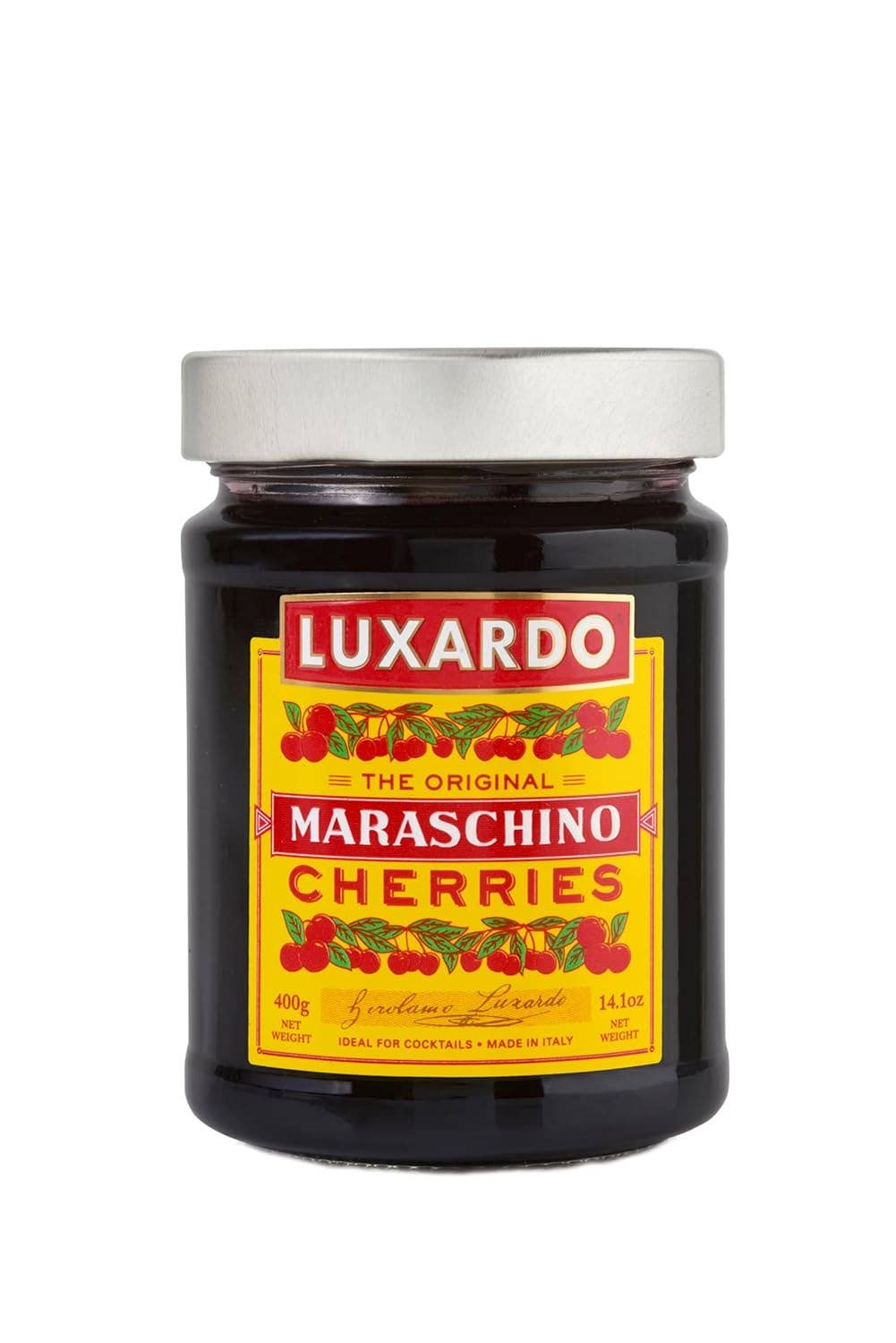 Luxardo Maraschino Cherries 400 Grams Jar
