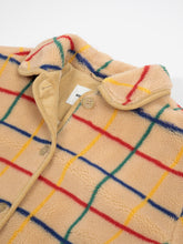 Color Grid Curly Jacket