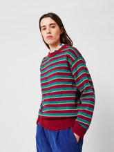 Striped Fitted Cotton Jumper