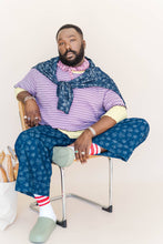 Floral Chambray Button Up