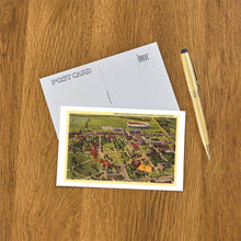 Postcard OH-136 View over Ohio State University, Columbus