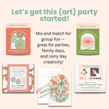DIY Craft Clay Kit- Make Your Own Trinket Dish- Analog Fun